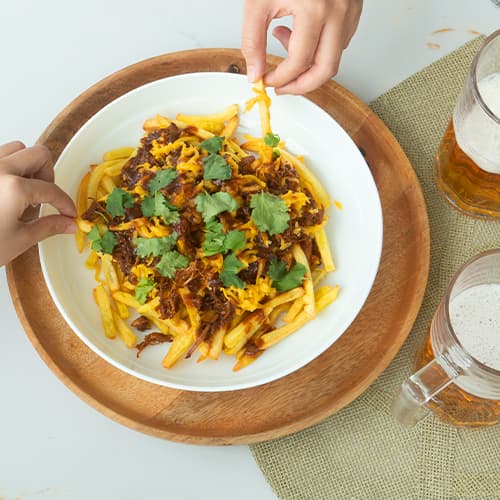 BBQ Pulled Pork Fries