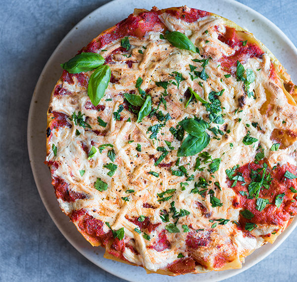 Vegetable Lasagna With Basil Ricotta