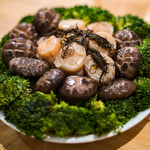 Braised Mushrooms
