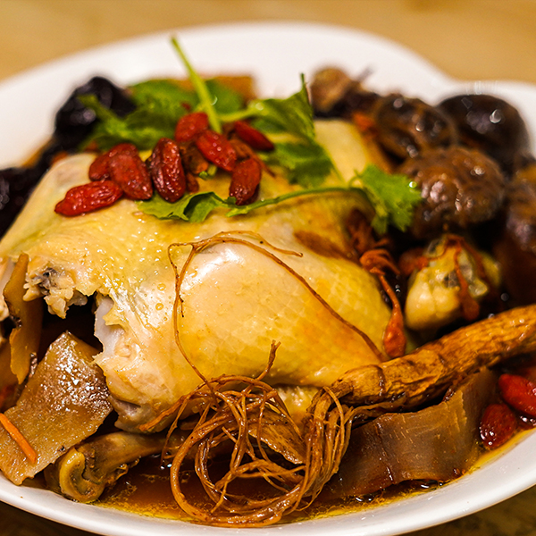 Stew Herbal Chicken