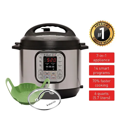  Instant Pot Duo 7-in-1 Electric Pressure Cooker, Slow